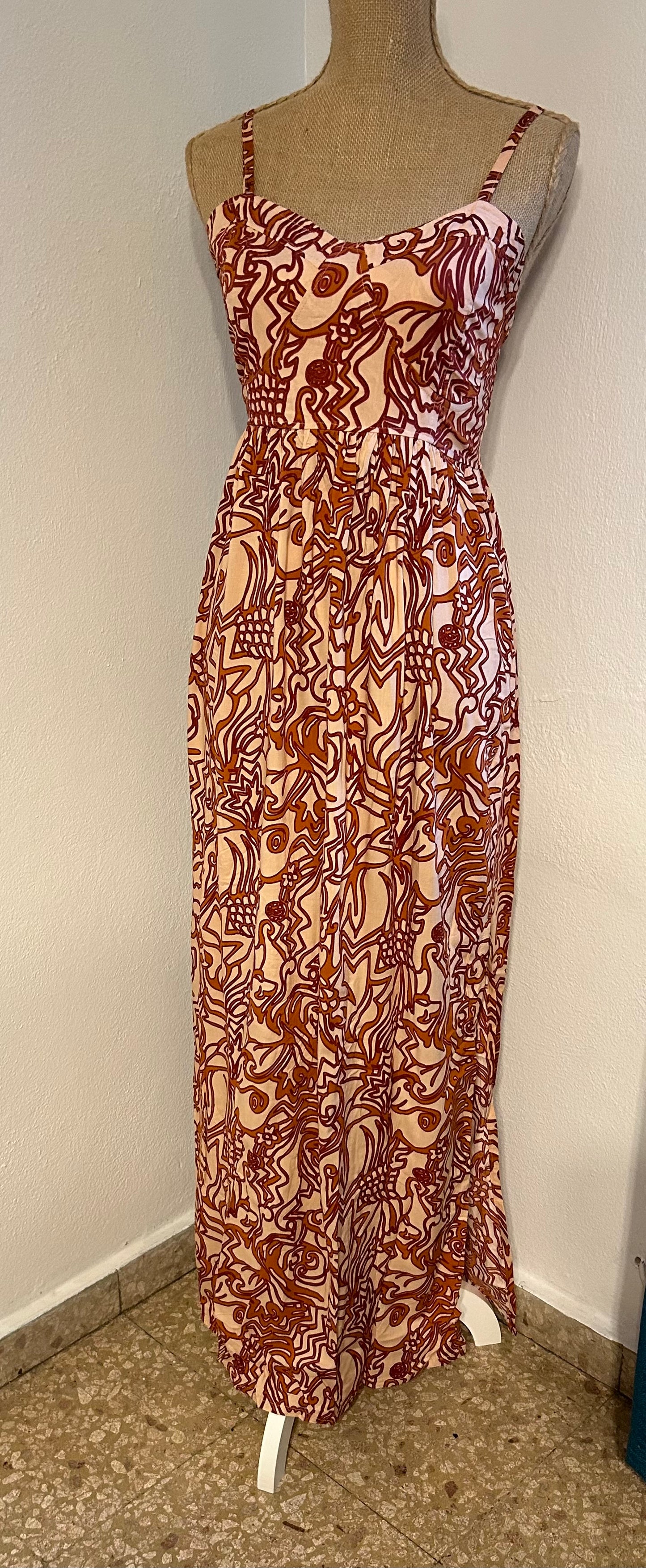 Tribal Maxi Dress