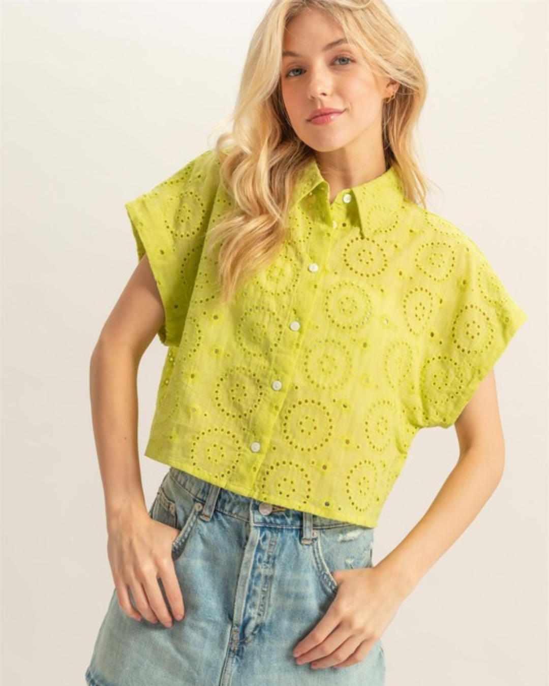 Lime Blouse