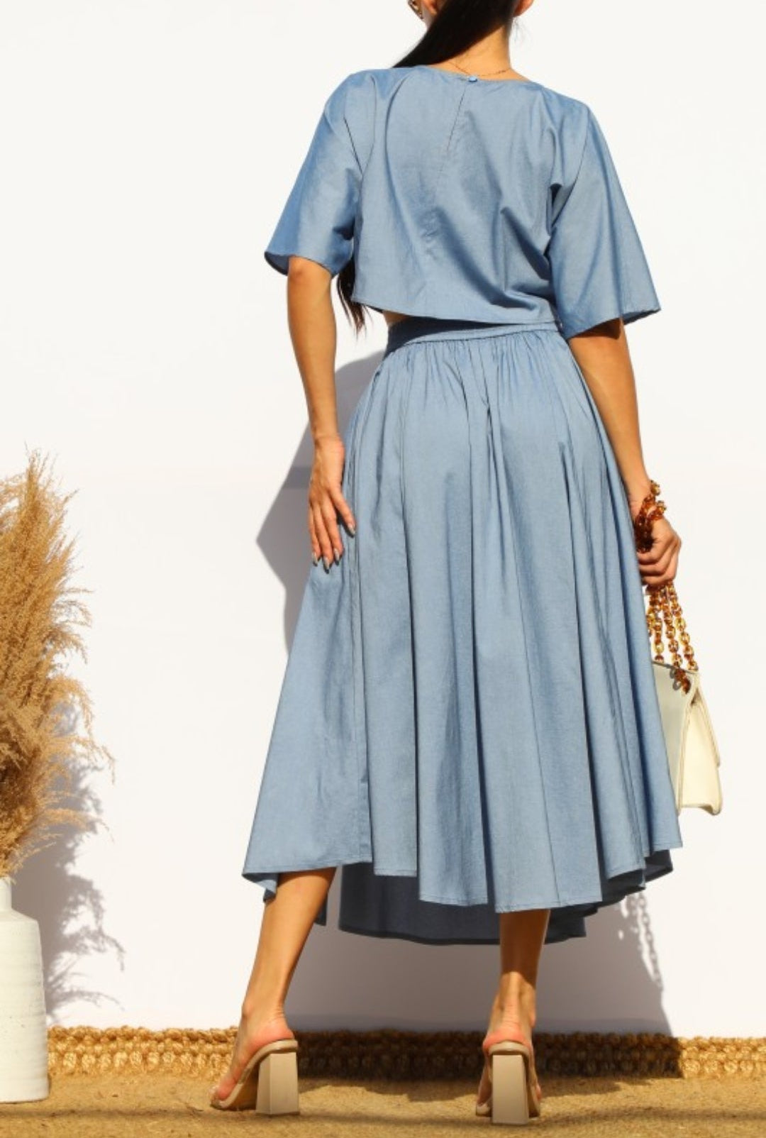 Blue Breeze Skirt Set