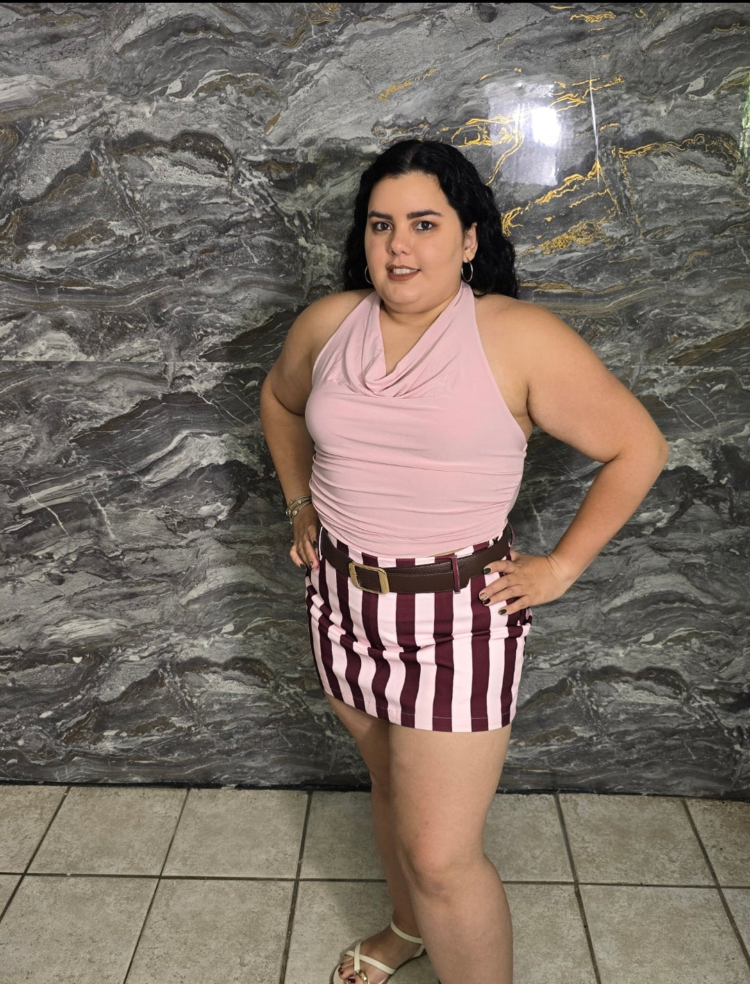 Milano Stripes Skort