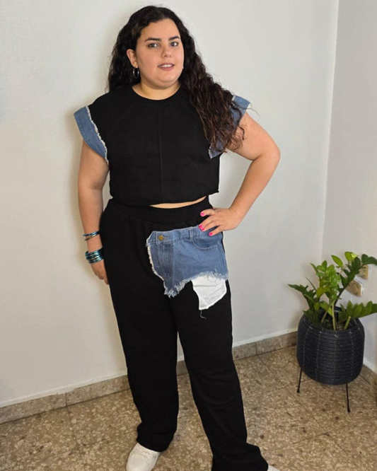 Black Denim Chic