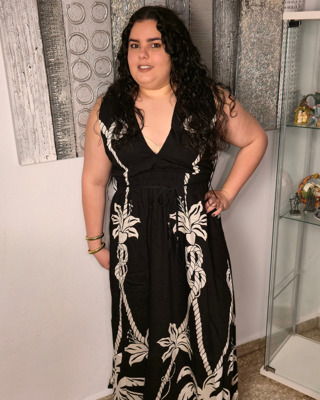 Maxi Black Tropic