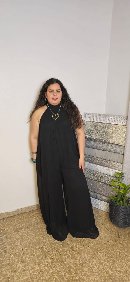 Noir Palazzo Jumper