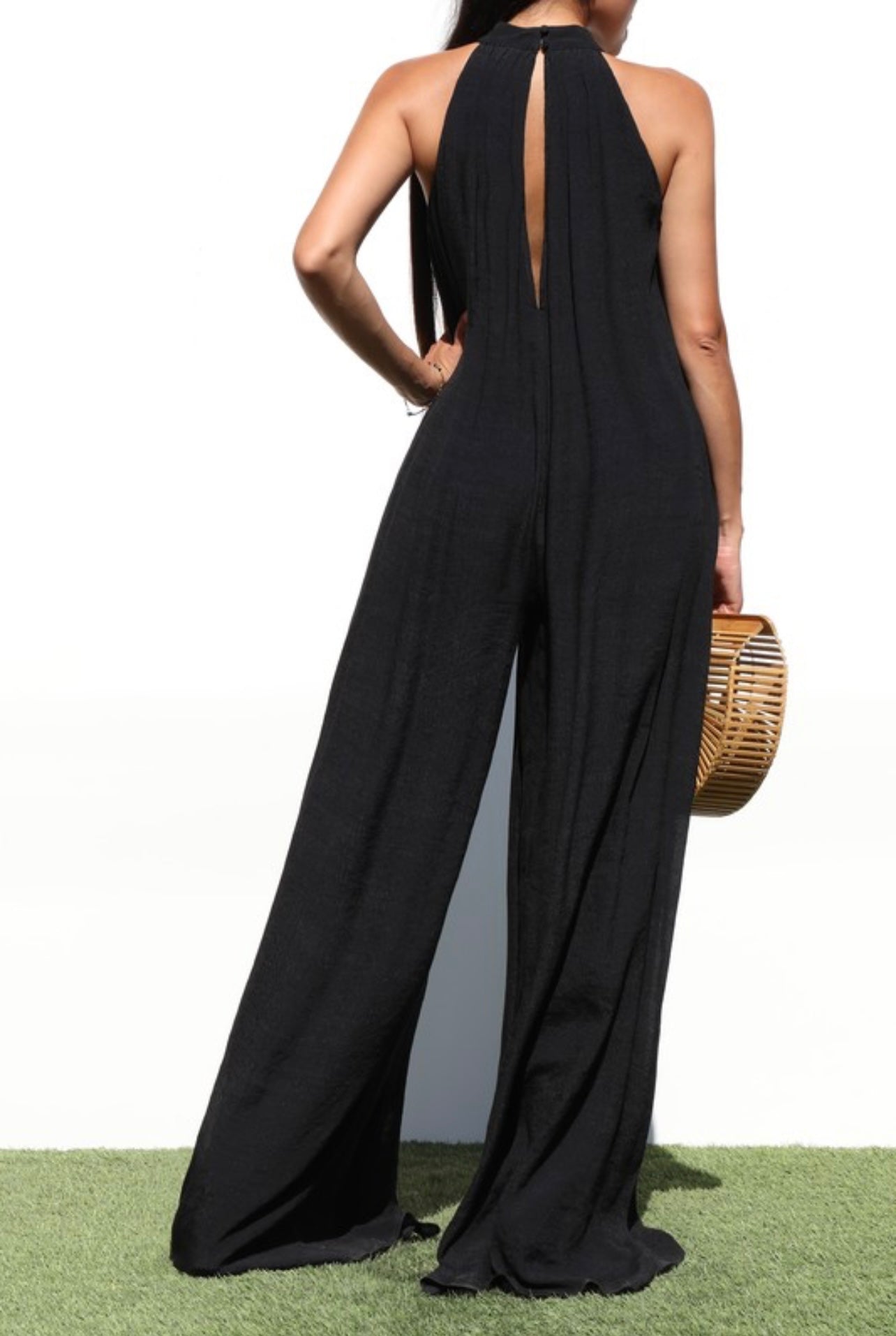Noir Palazzo Jumper