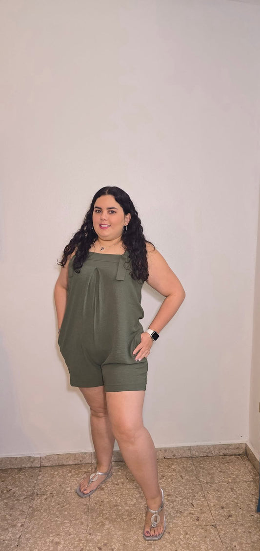 Olive Romper