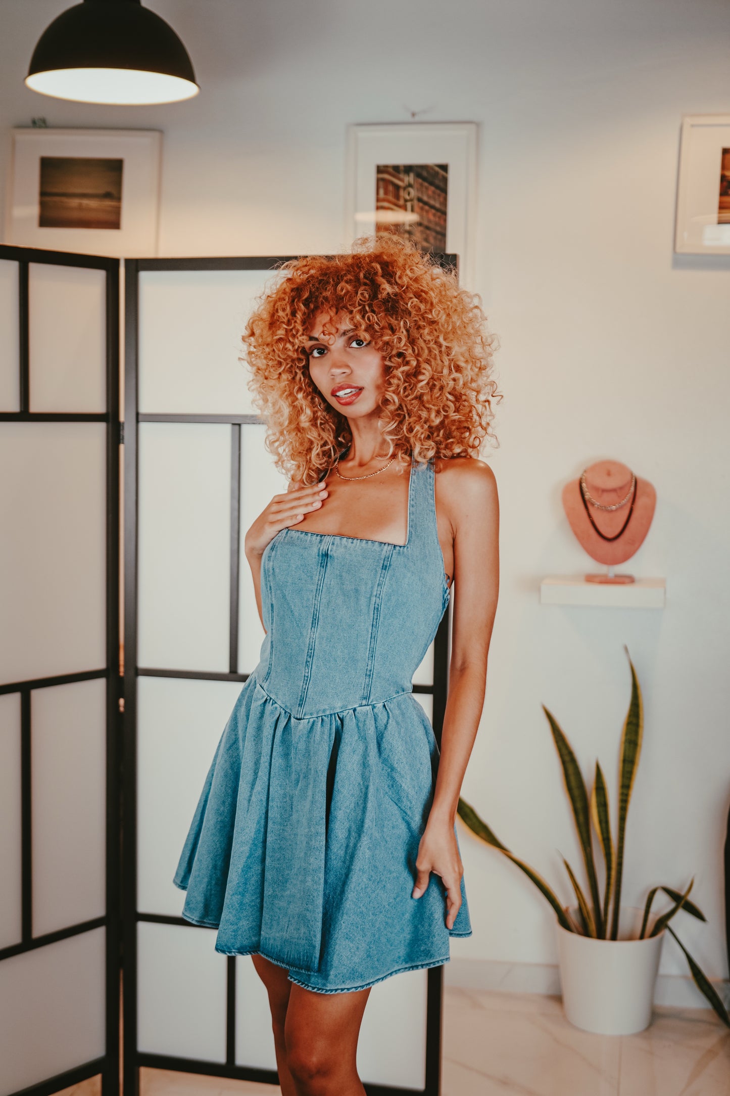 Azure Muse Dress