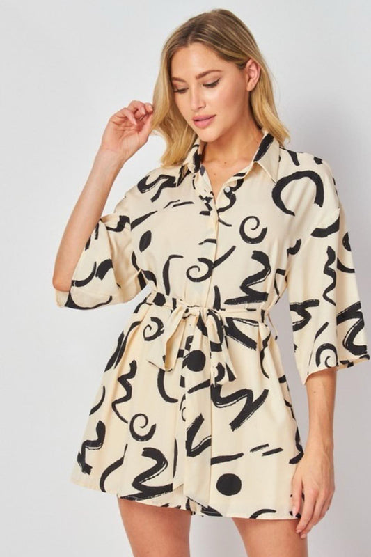 Abstract Romper