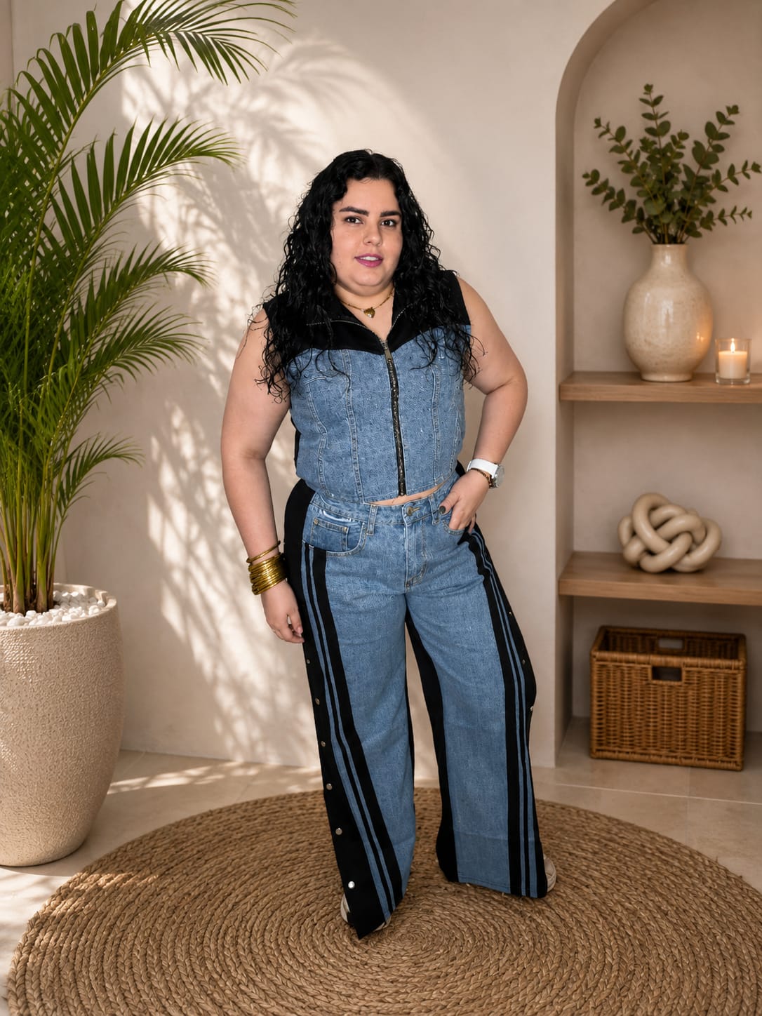Grace Denim Set
