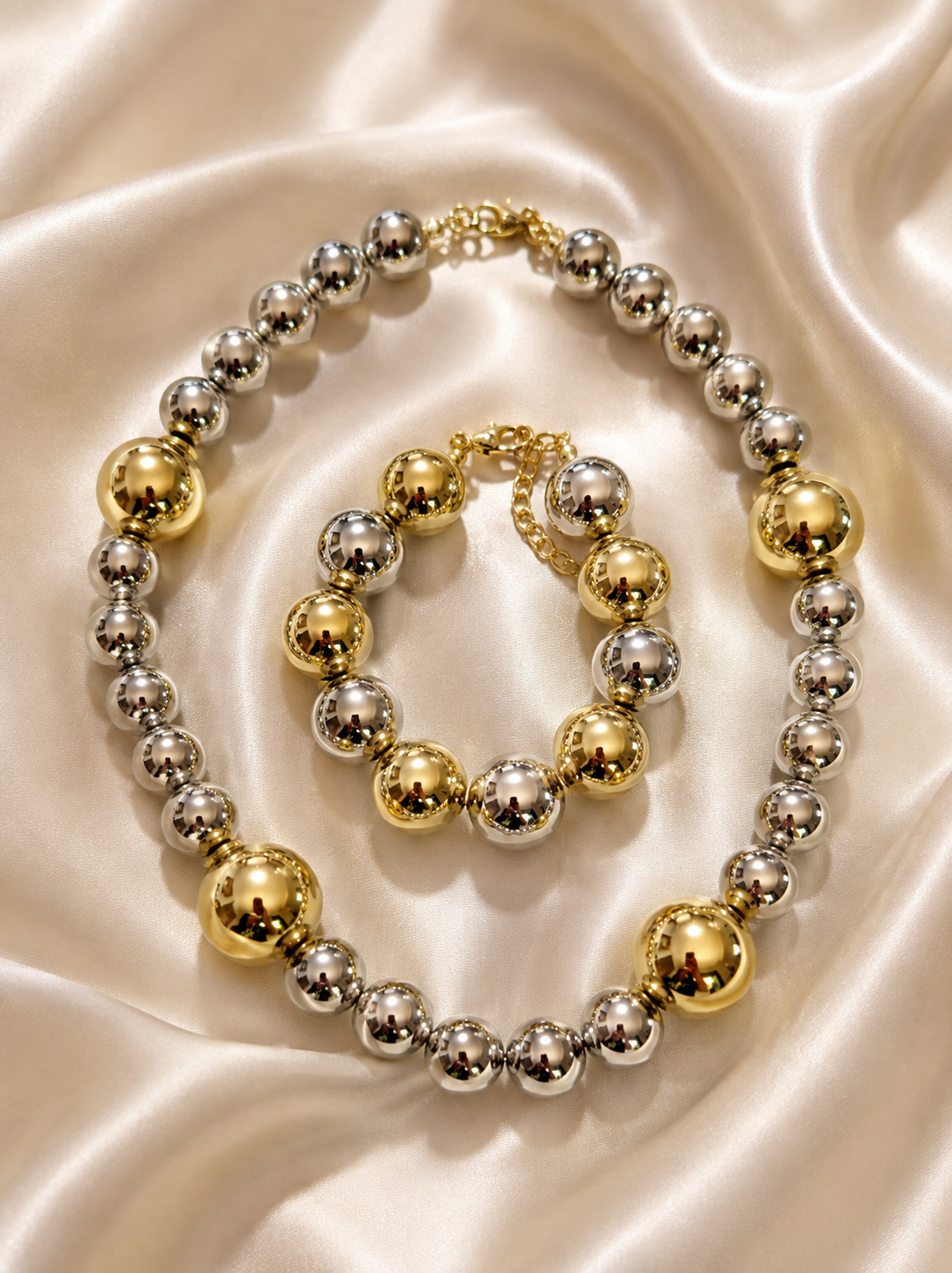 Conjunto Elegancia Bicolor