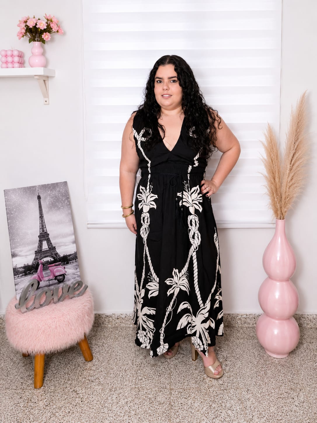 Maxi Black Tropic