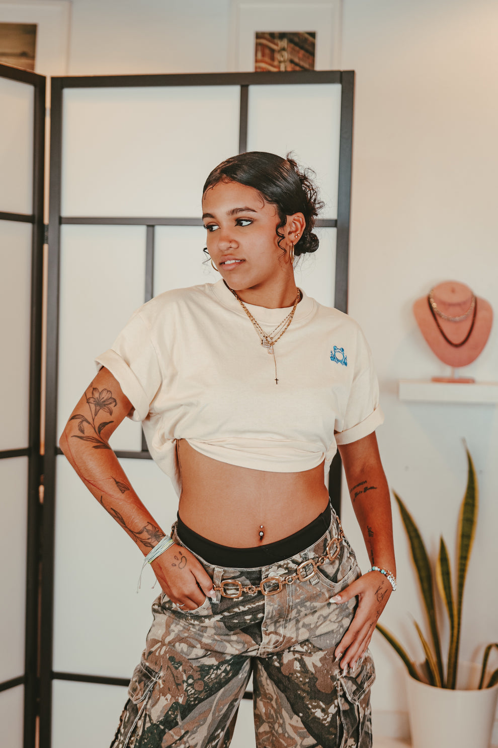D’BORIKÍ Crop Top Premium