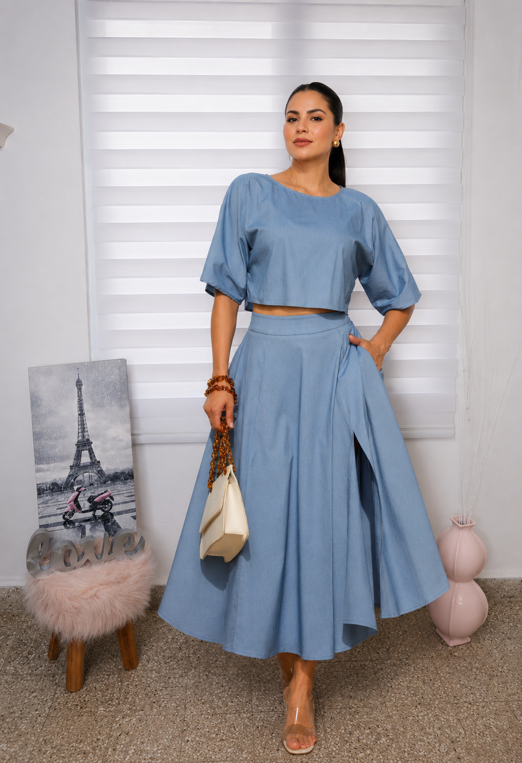 Conjunto de Falda Blue Breeze