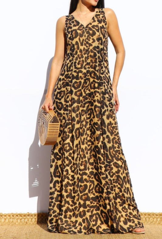 Leopard Palazzo Jumper