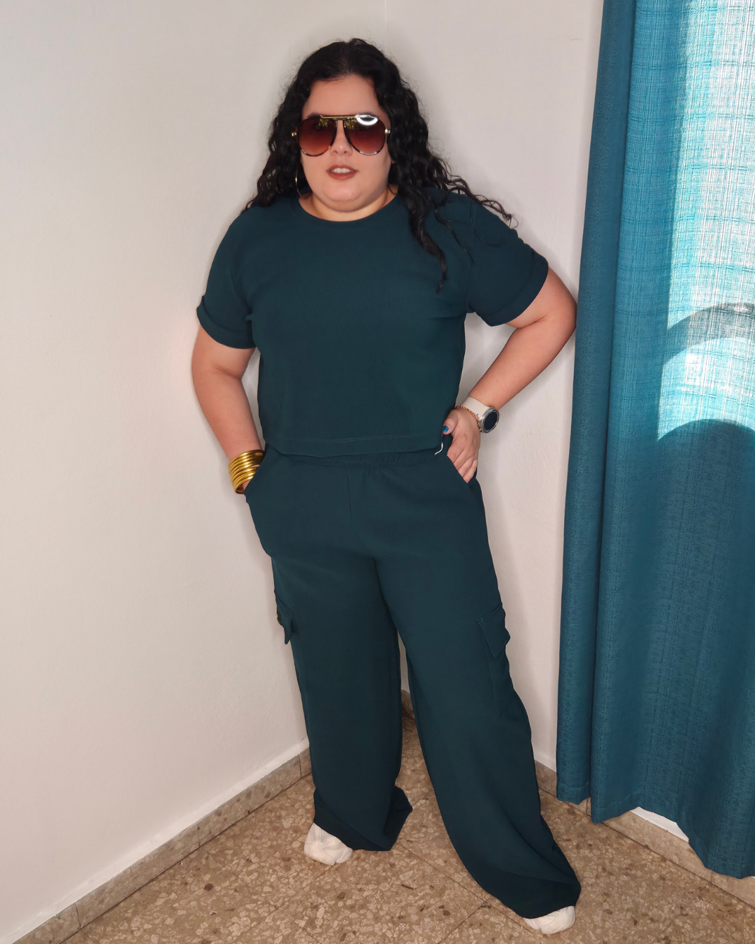 Teal Cargo Set