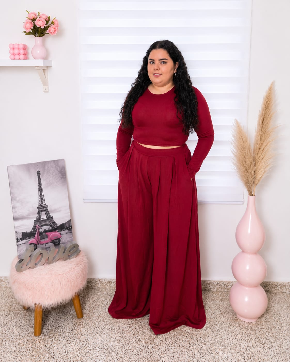 Wine Palazzo Set