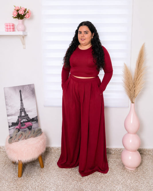 Wine Palazzo Set